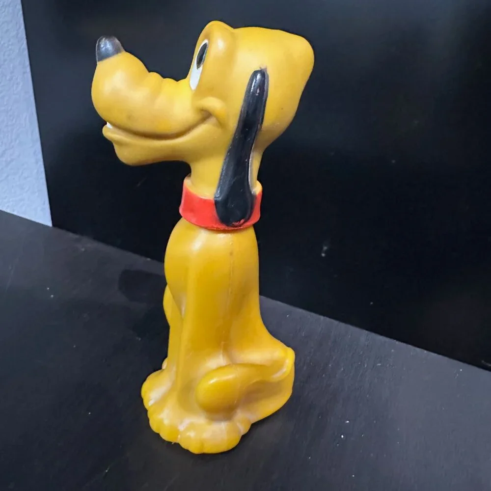 Vintage 1970 Disney Pluto Avon Empty Shampoo Bottle EUC
